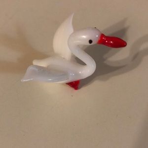 Murano White Duck